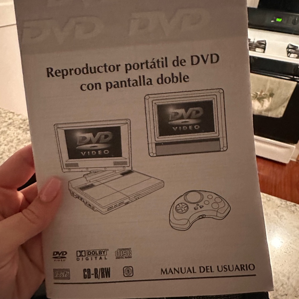 Portable DVD Player with Dual Screen